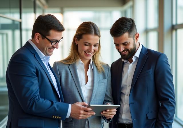 Professionisti HR che collaborano in un ufficio moderno a Roma
