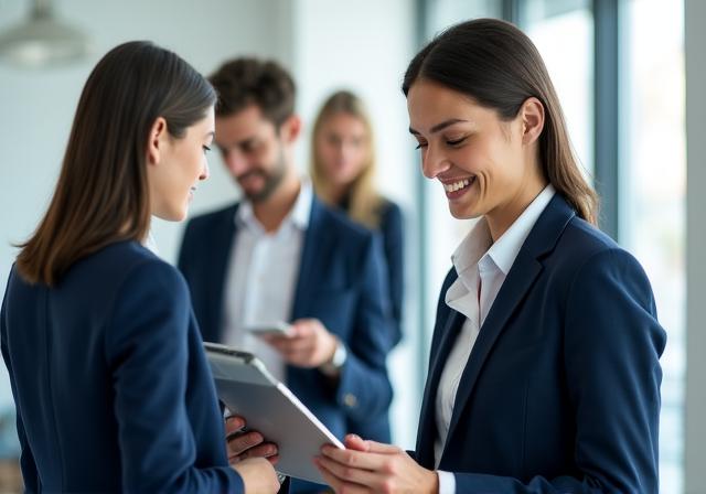 Team HR professionale in un ufficio moderno a Roma